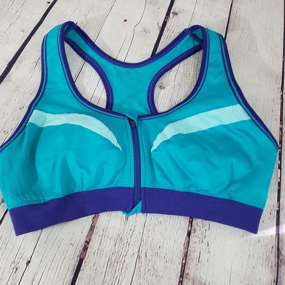 Other - Zipper front sports bra